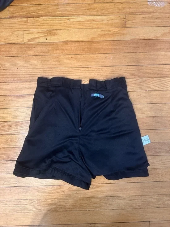 Anthropologie Linen Black High-Waist Tailored Shorts - Picture 6 of 8
